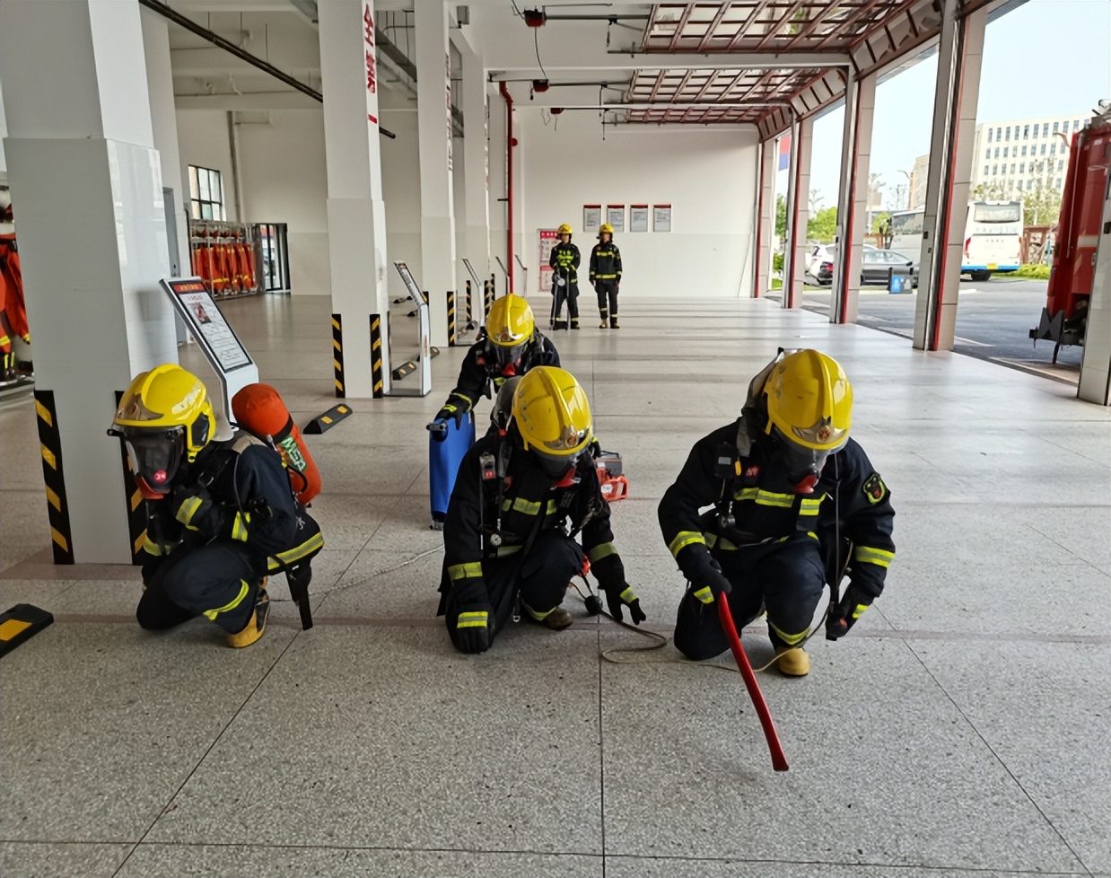 最美发布｜“蓝朋友”带你打卡六朝古都最美消防救援站（10）