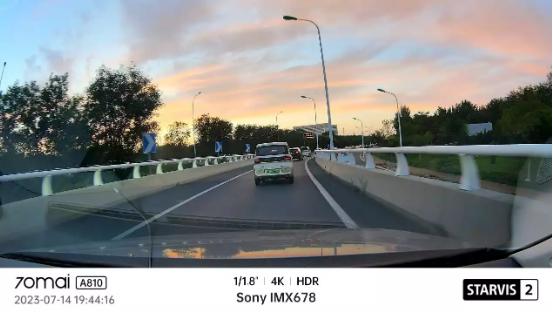 70迈行车记录仪a810,4k120帧行车记录仪评测