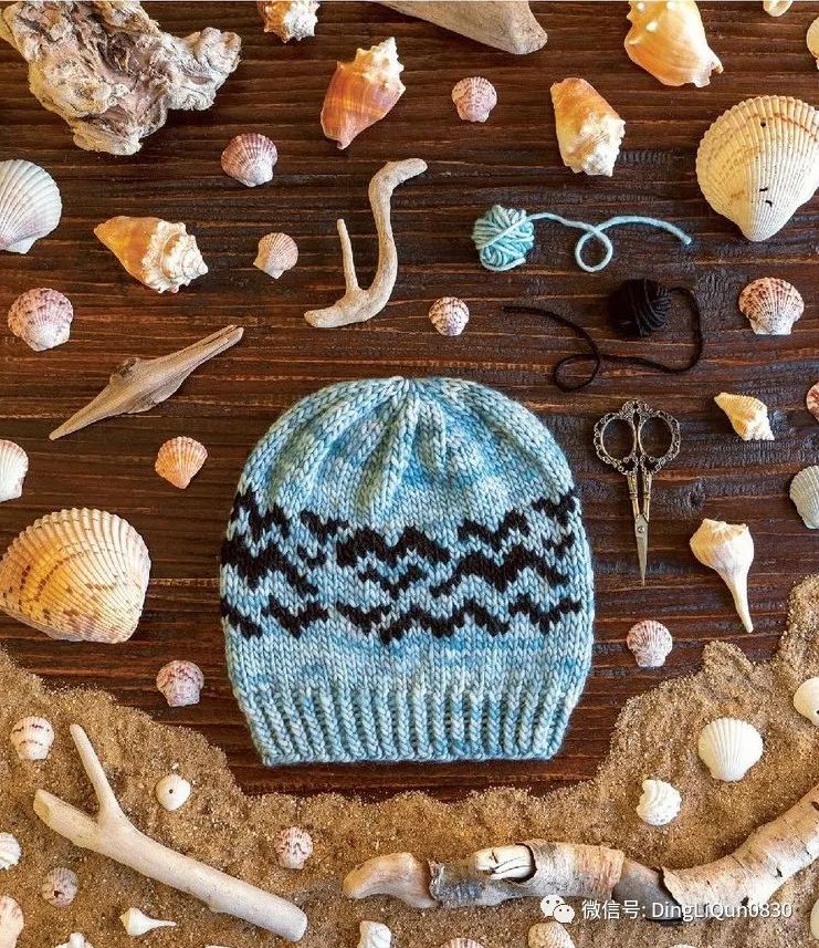 针织帽子设计手稿,针织帽款式设计图