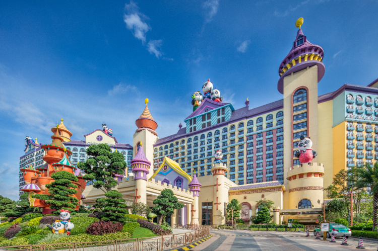 广州长隆熊猫酒店蝴蝶谷,广州长隆熊猫主题酒店五一