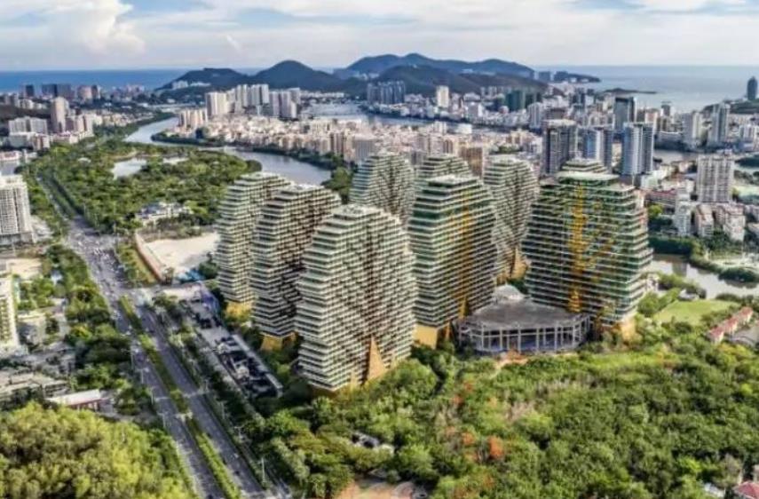 三亚地标建筑美丽之冠,三亚海边标志性建筑