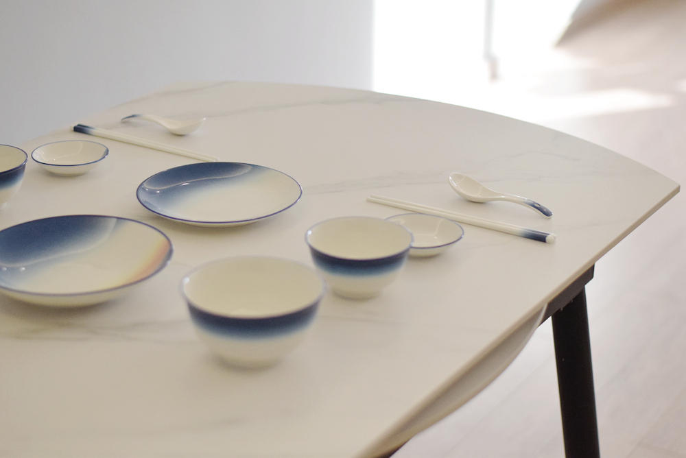 岩板伸缩折叠餐桌介绍,圆形岩板伸缩餐桌品牌推荐