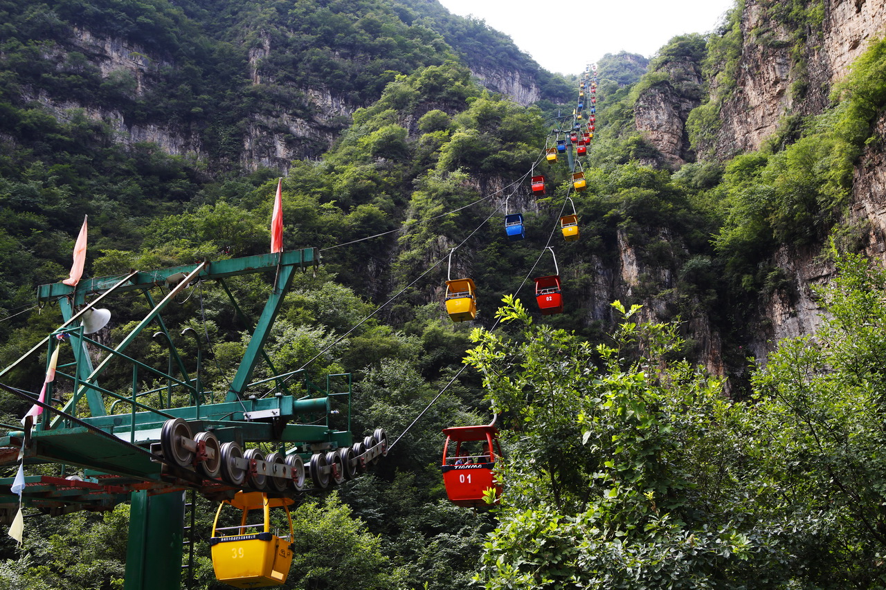 河北野三坡百里峡一日游,河北野三坡百里峡