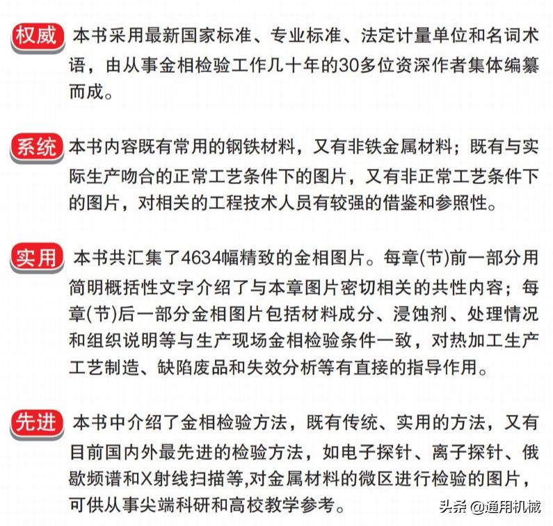 材料金相图谱大全,金相图谱100例