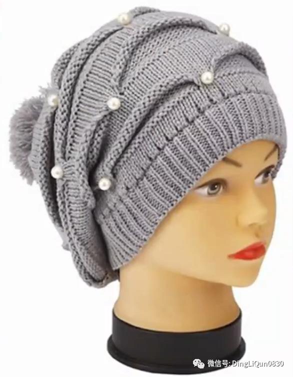 针织帽贝雷帽,针织时尚贝雷帽高级感