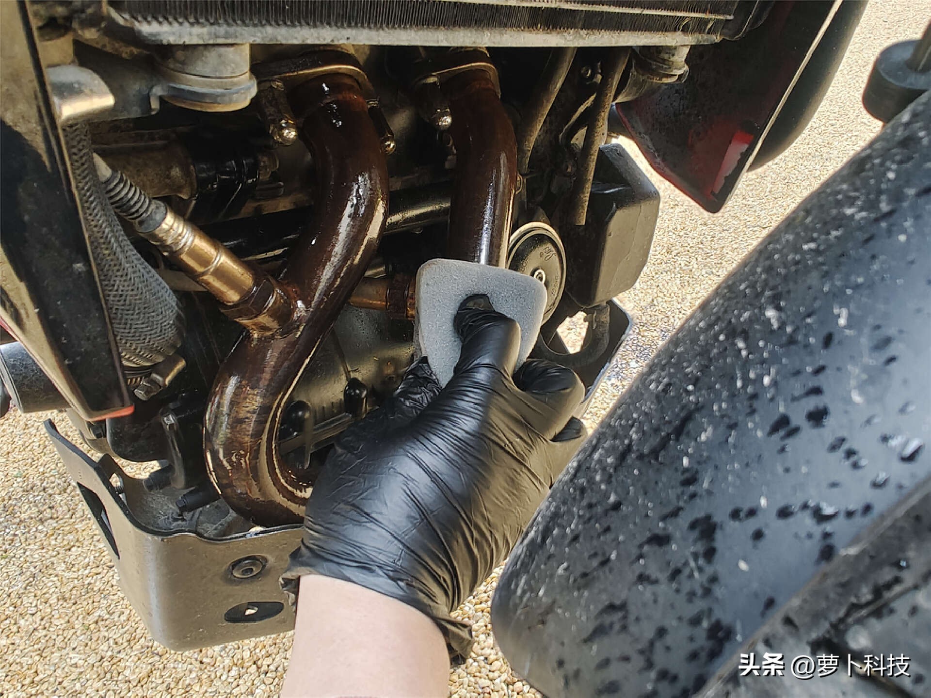 摩托车排气管防生锈解决办法,三轮摩托车排气管生锈