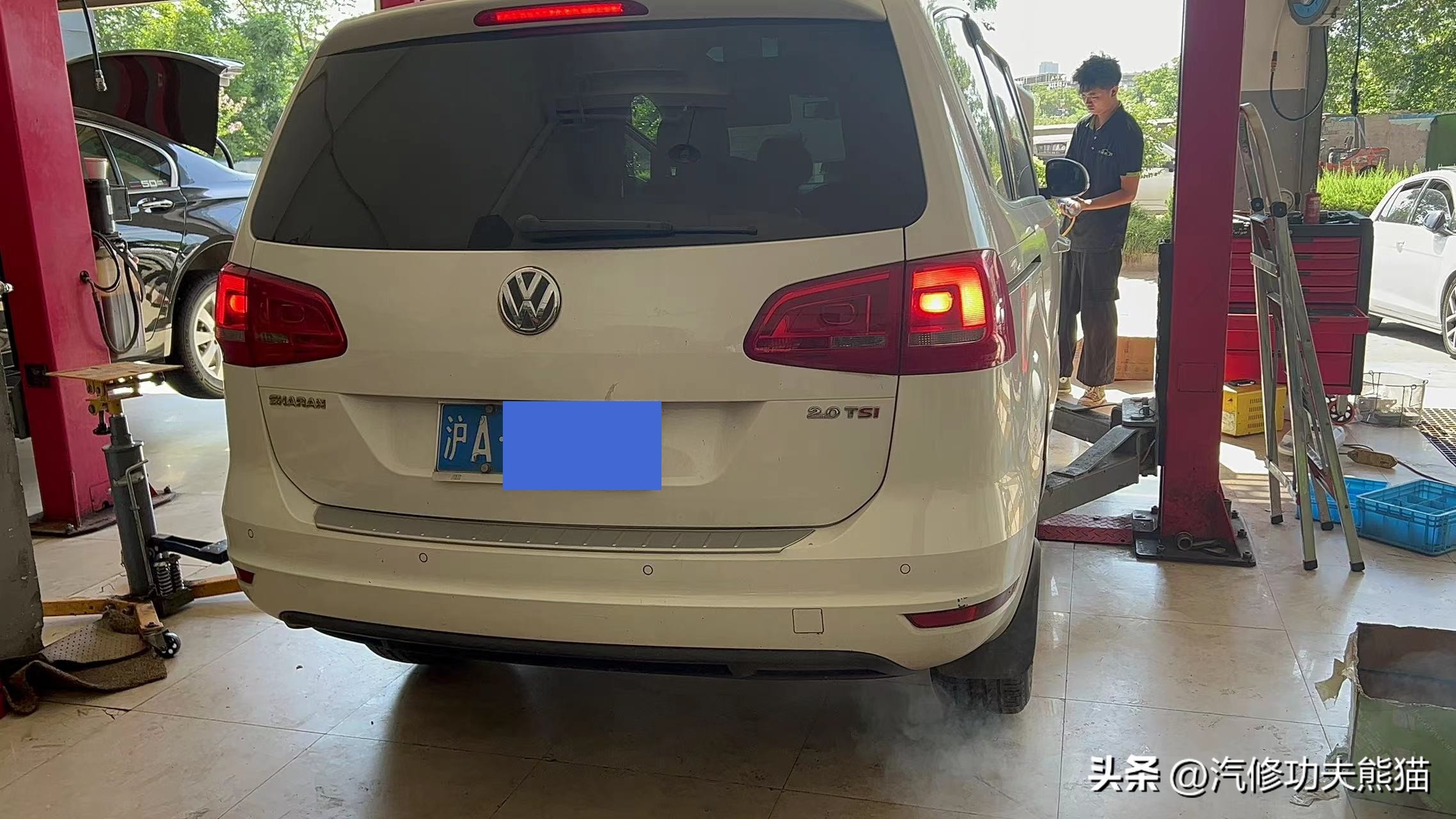 夏朗烧机油1500公里,进口大众夏朗1.8t不烧机油