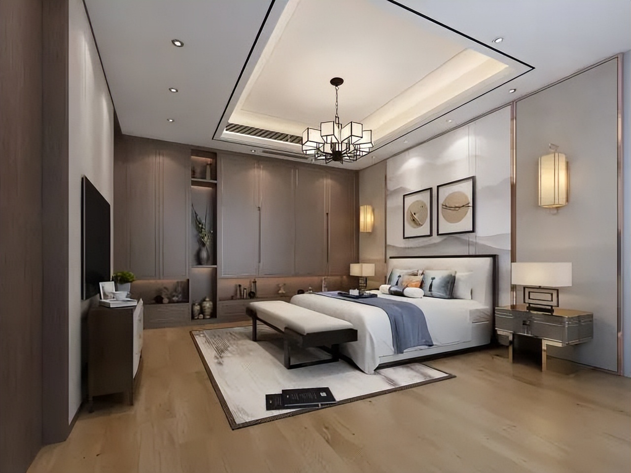 优嘉亿美电视柜这样装，客厅颜值瞬间提升100倍