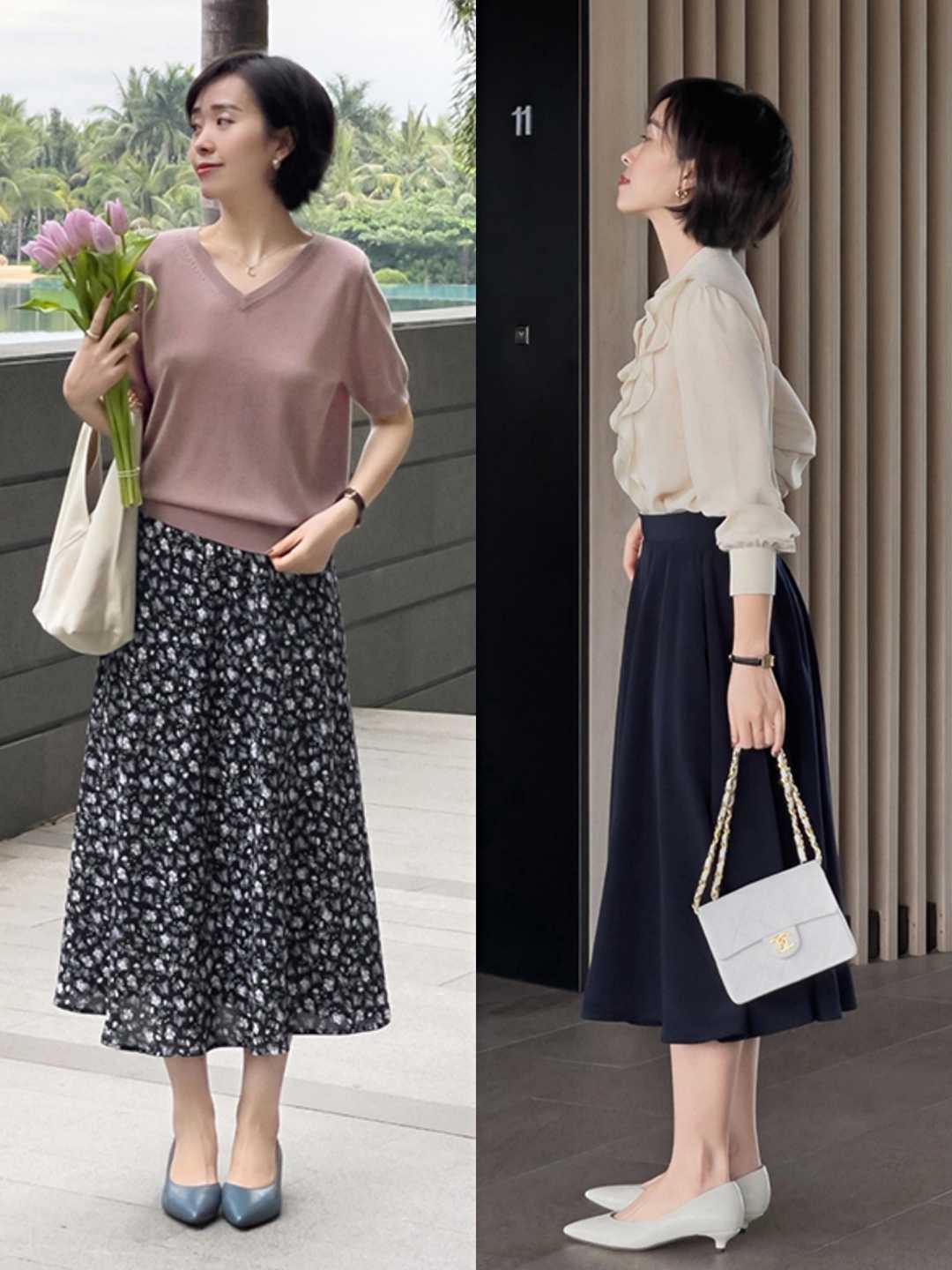 158cm小个子博主裤子穿搭,小个子150穿搭博主微胖半截裤