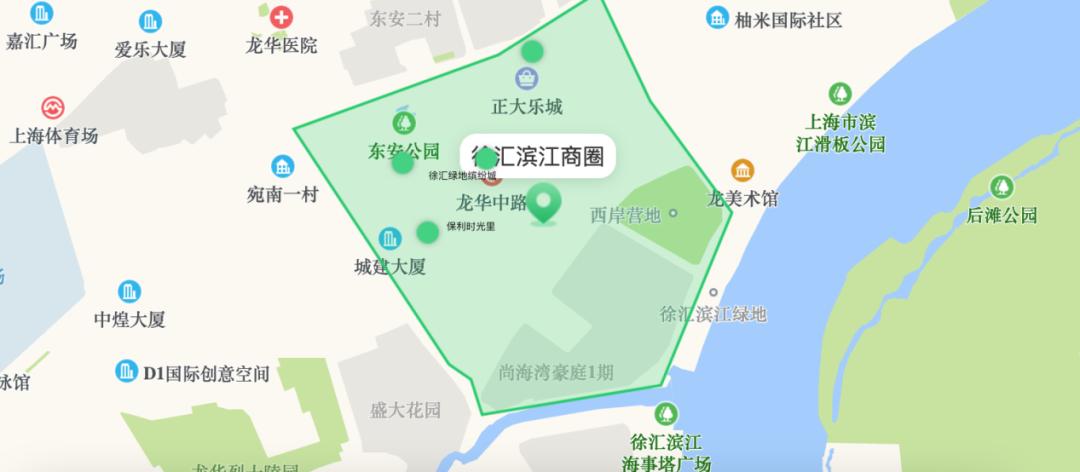 上海各大区的商圈,上海市区各大商圈