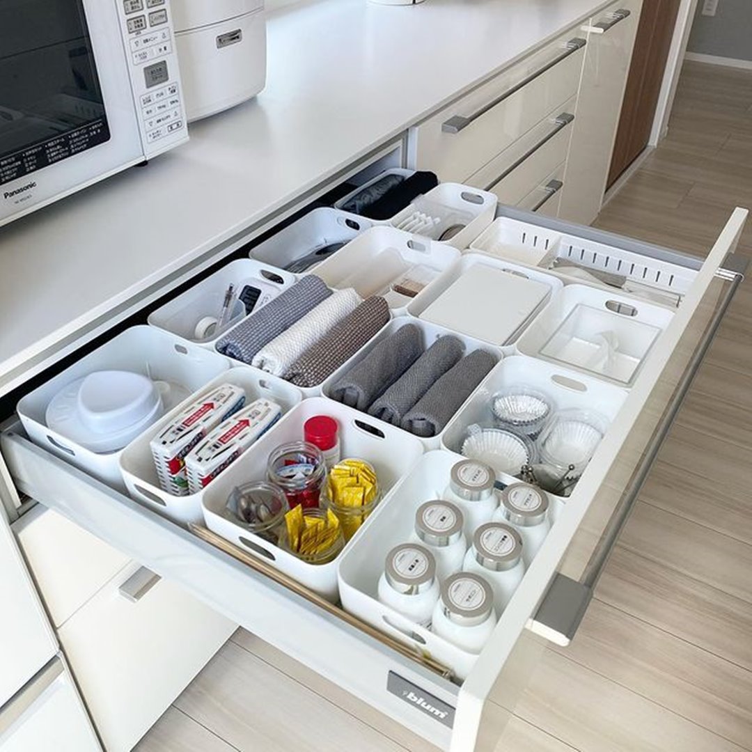 日本博主的宝藏厨房，丧心病狂的整齐！颜值爆裂，收纳力也惊人