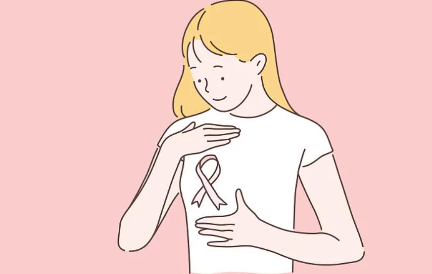 胸部有硬块是乳腺吗,乳腺有硬块了胸是不是会变大