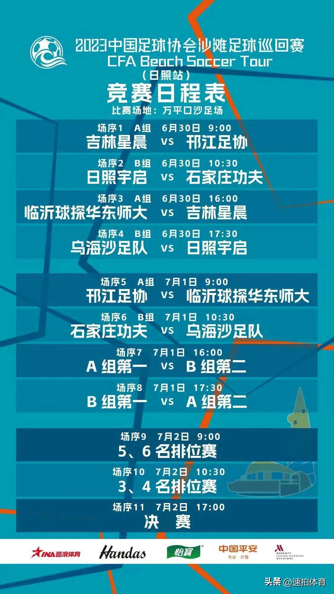中国足球协会沙滩足球巡回赛,2022全国沙滩足球巡回赛