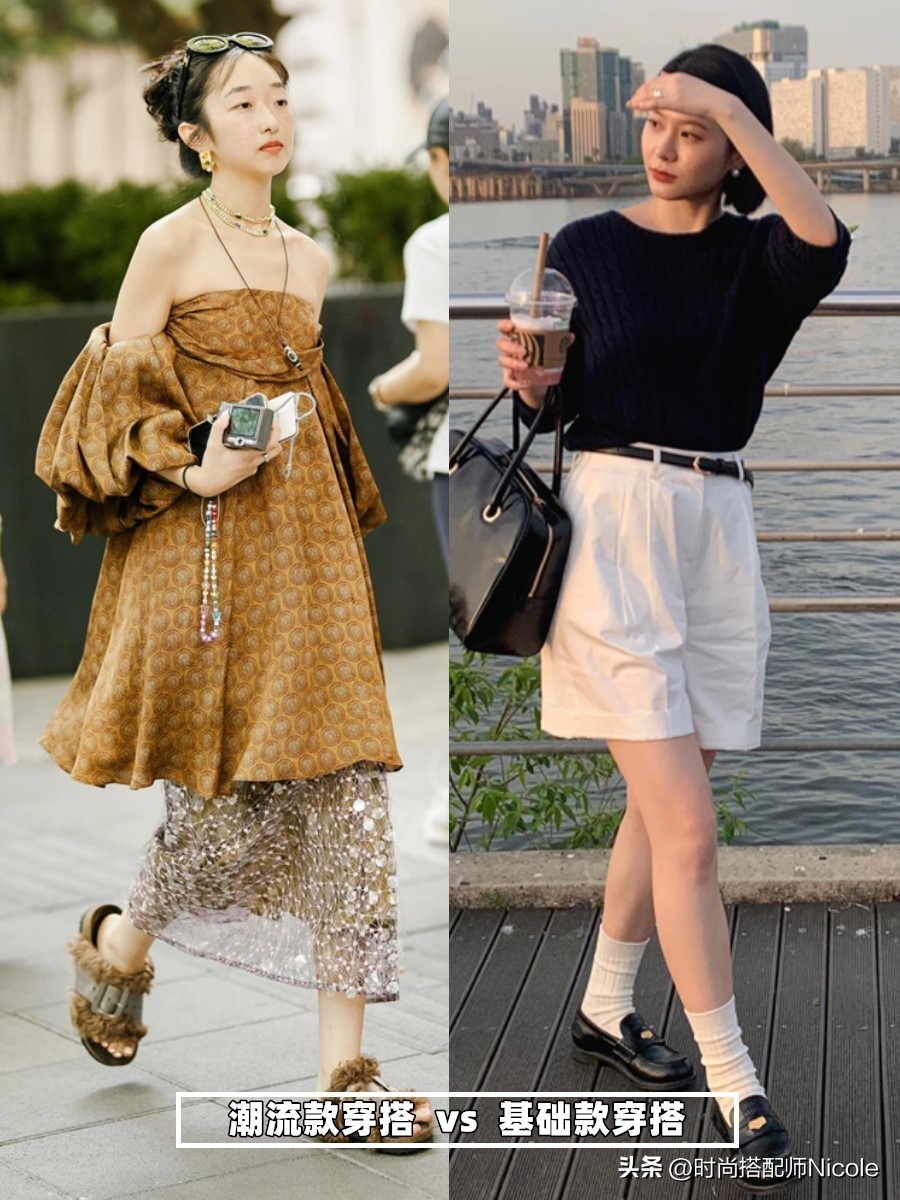 韩系女性穿搭简单好看,韩式穿搭怎么搭