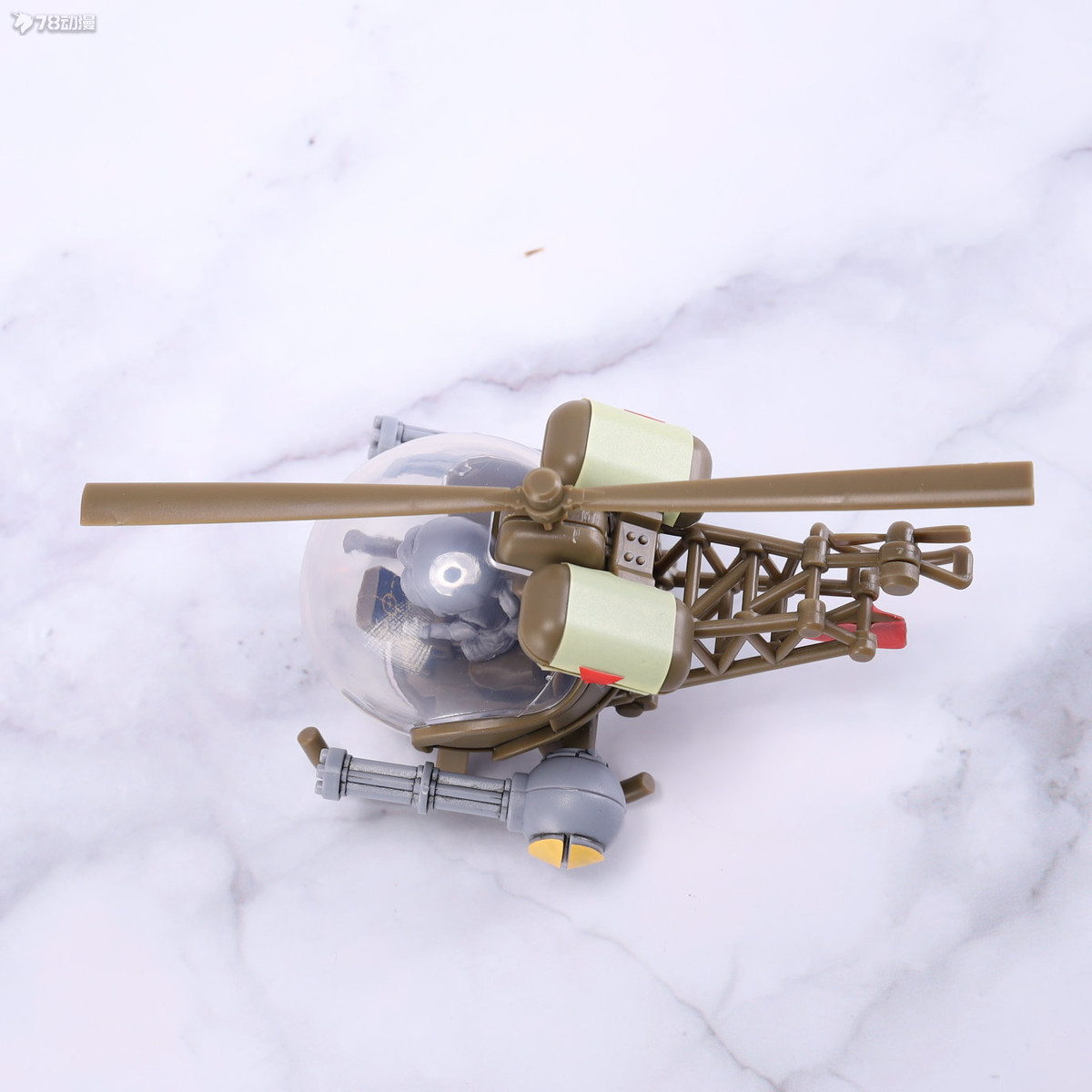 合金弹头模型第一弹,合金弹头3拼装模型