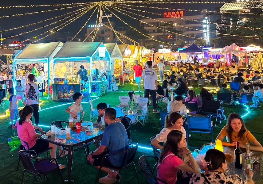 南村灯光夜市晚上哪里最多,番禺南村附近有什么好玩的