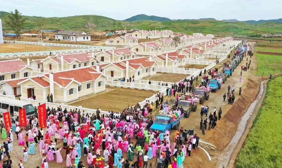 人人羡慕了朝鲜免费住房福利