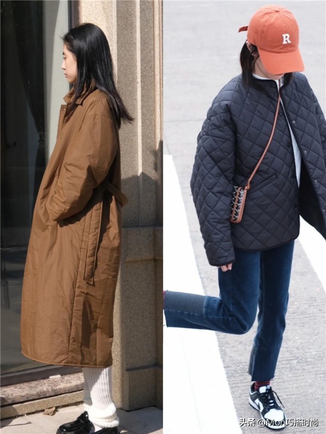 今冬穿奶奶风棉服时髦保暖,奶奶洋气棉衣