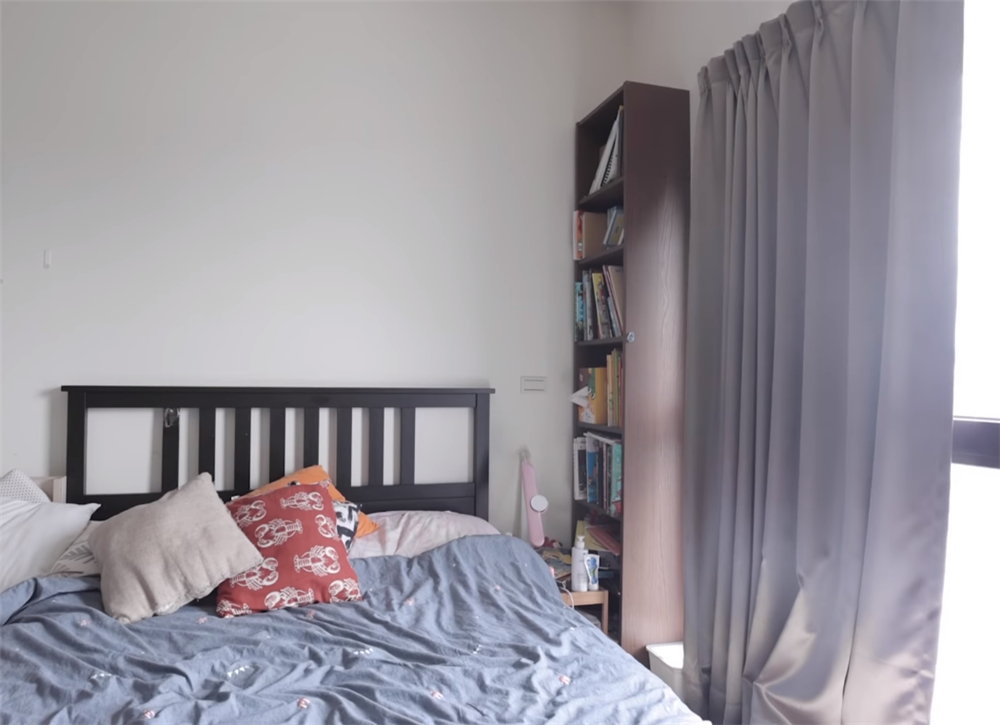 小两口用3天时间，将13㎡杂乱卧室变成森系风，网友：心服口服