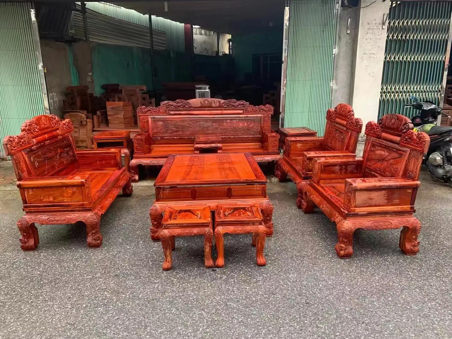 缅甸花梨黑红老料六件套,缅甸花梨黑红老料沙发价格