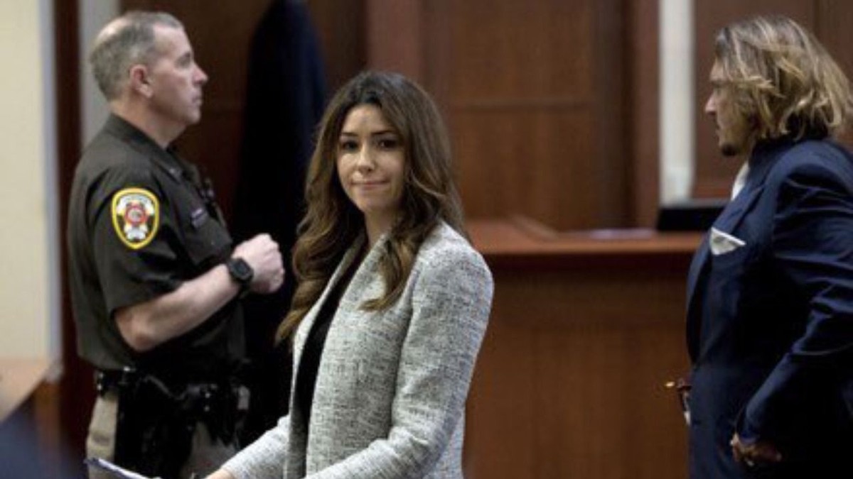 德普的律师卡米莉,德普律师卡米尔互动视频