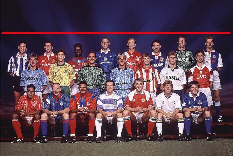 英超元年各队赞助商考古：还记得JVC和SHARP吗？