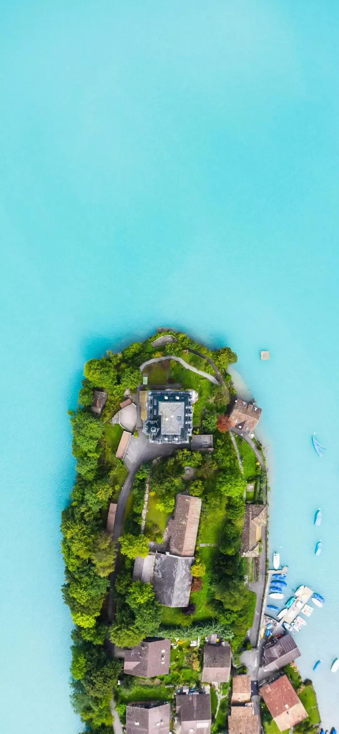 大海壁纸｜大海边，守候朝霞，聆听海浪的乐章