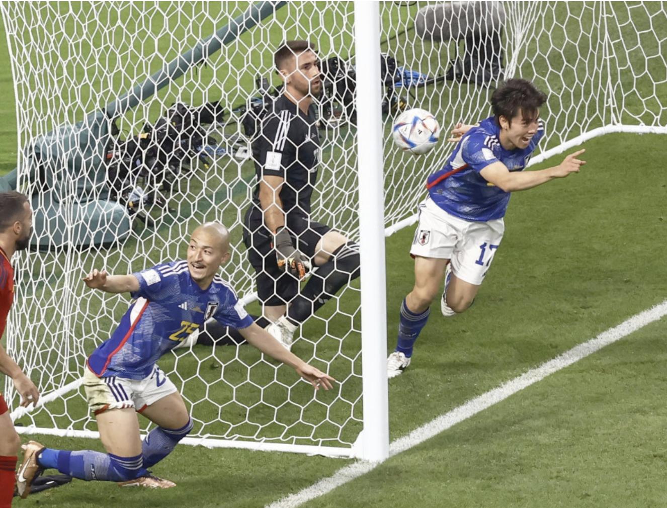 日本什么时候变强的,日本足球vs比利时