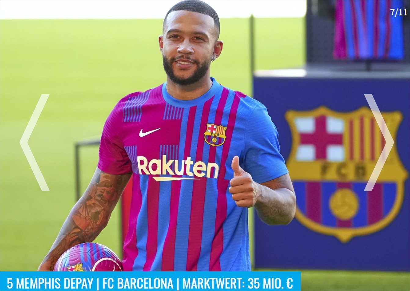 德转预测荷兰队首发,德转最新前场身价排名