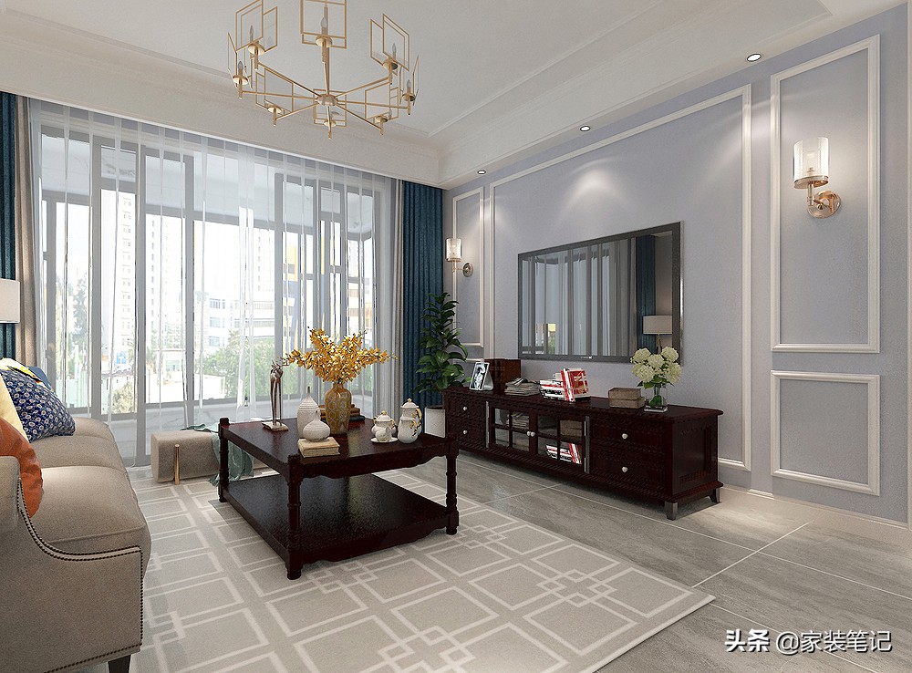 以前觉得美式很复杂,但是看了深圳夫妻的简美风后,改变了我想法