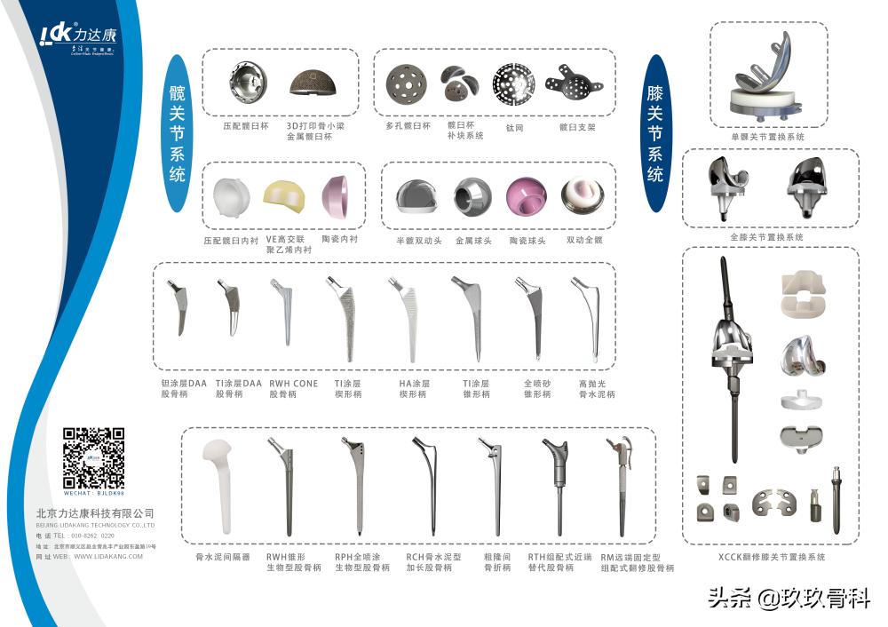 人工关节假体的诞生和发展,国产肿瘤型人工关节假体
