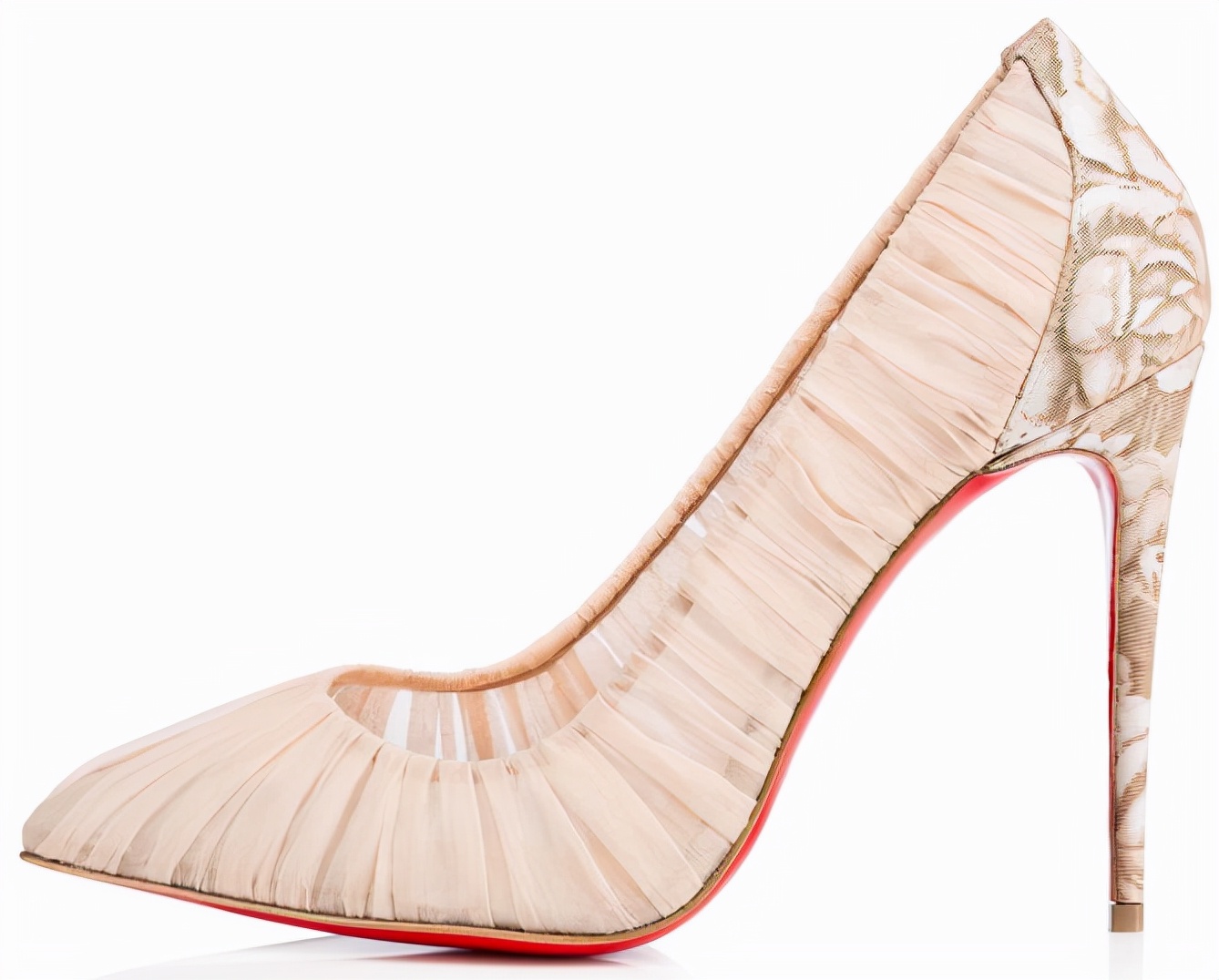 christian louboutin绒面高跟鞋 (christian louboutin芭蕾高跟鞋)