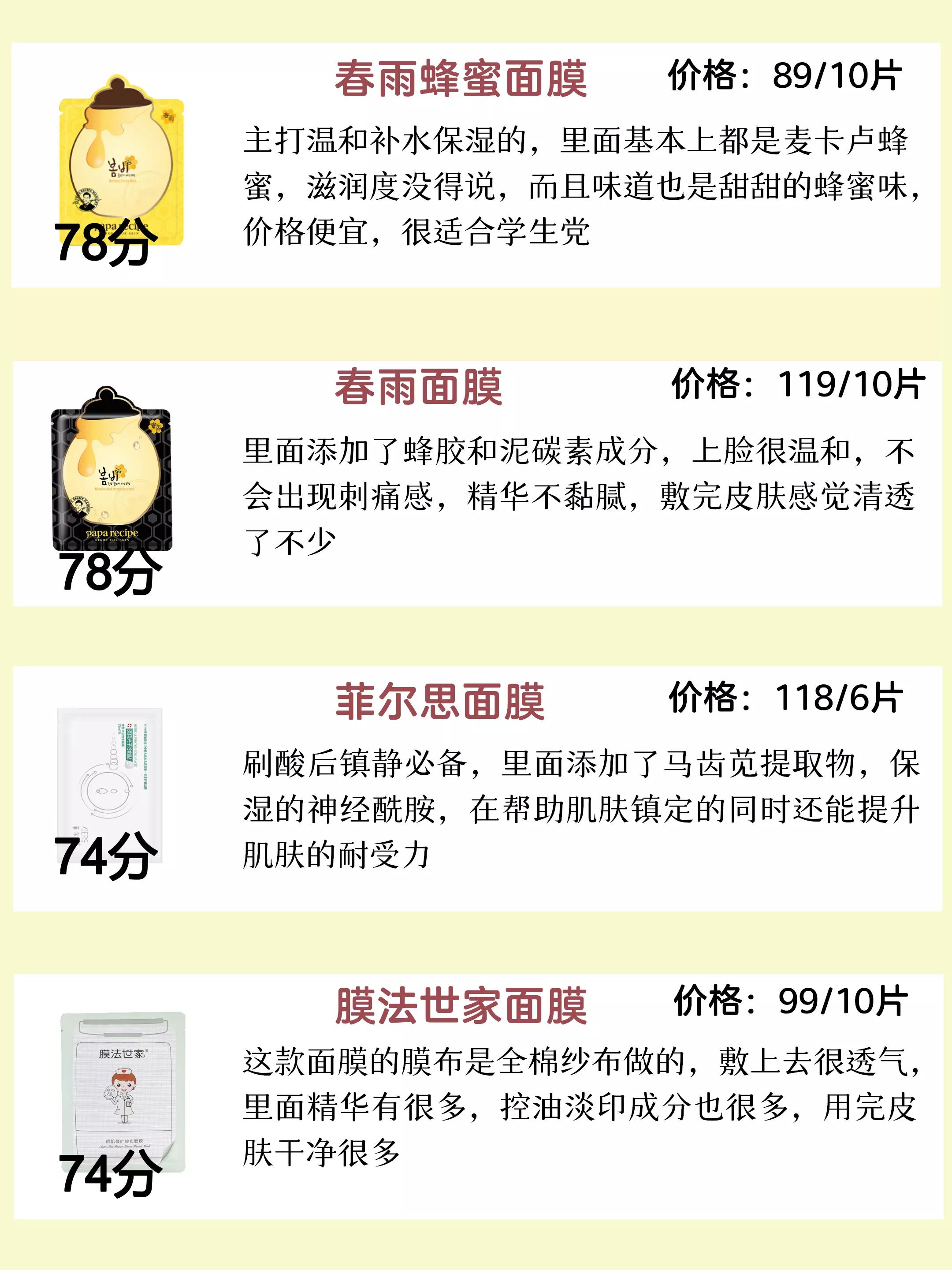 全网都在种草的面膜单品,全网推的面膜
