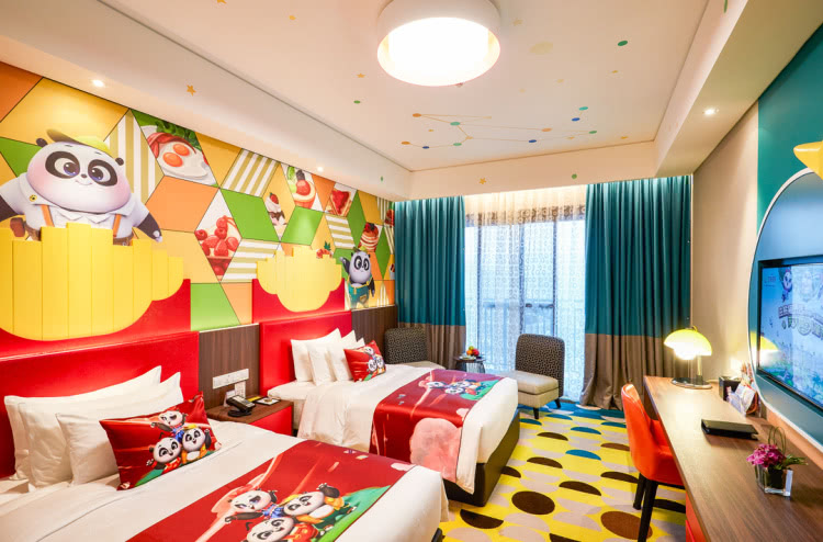 广州长隆熊猫酒店蝴蝶谷,广州长隆熊猫主题酒店五一