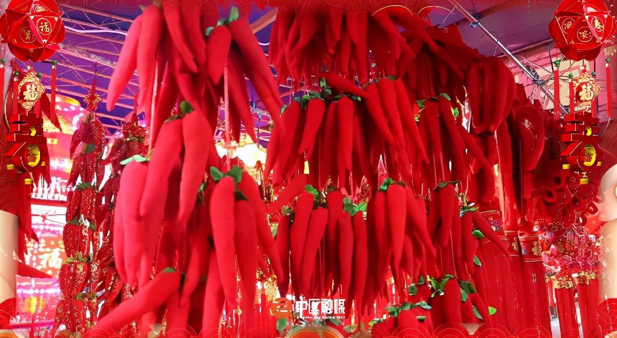 四川内江过年真热闹,年货市场人山人海太热闹了