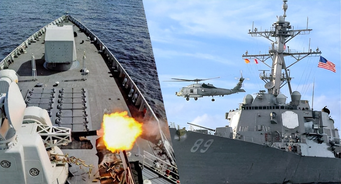 中国海军舰艇警告驱离美舰新闻,中国海军暂停亚丁湾护航