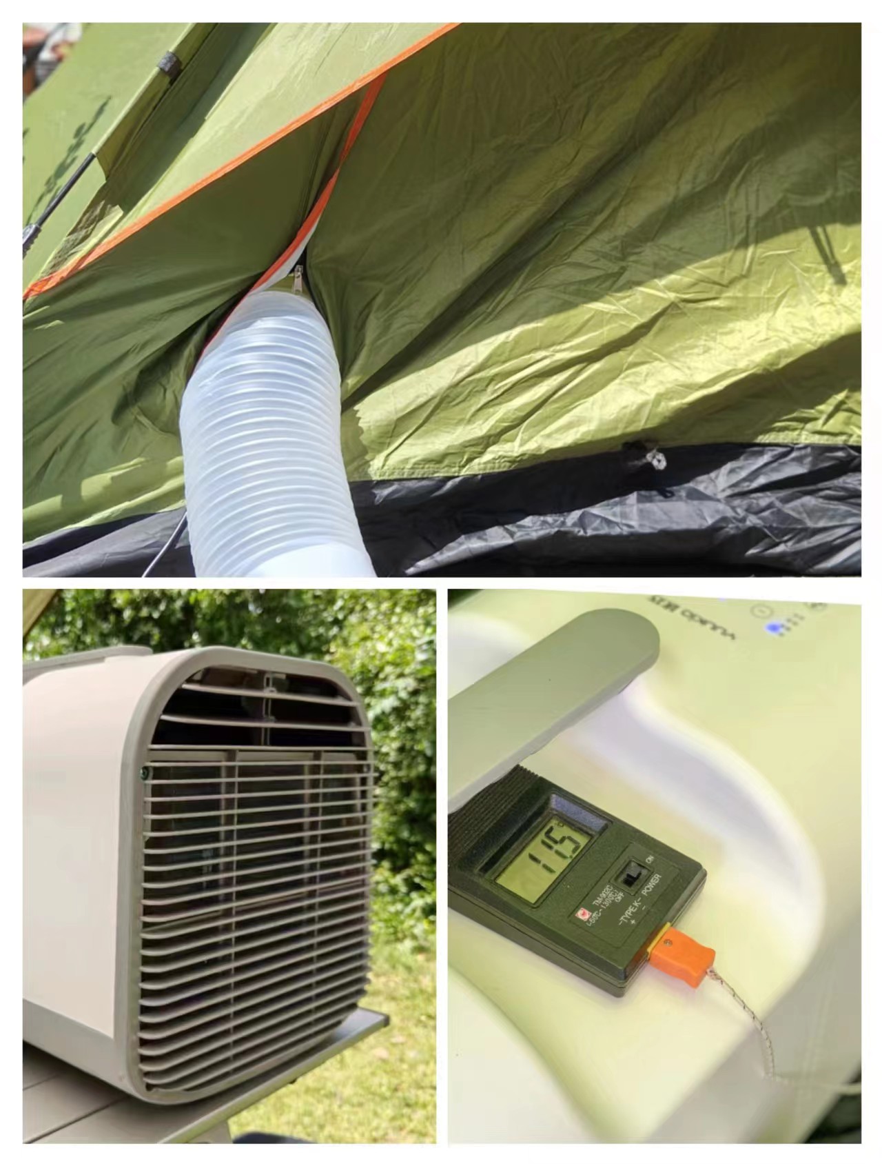 野餐露营更加舒爽，户外降温好装备：优巧YUUKiO可移动空调