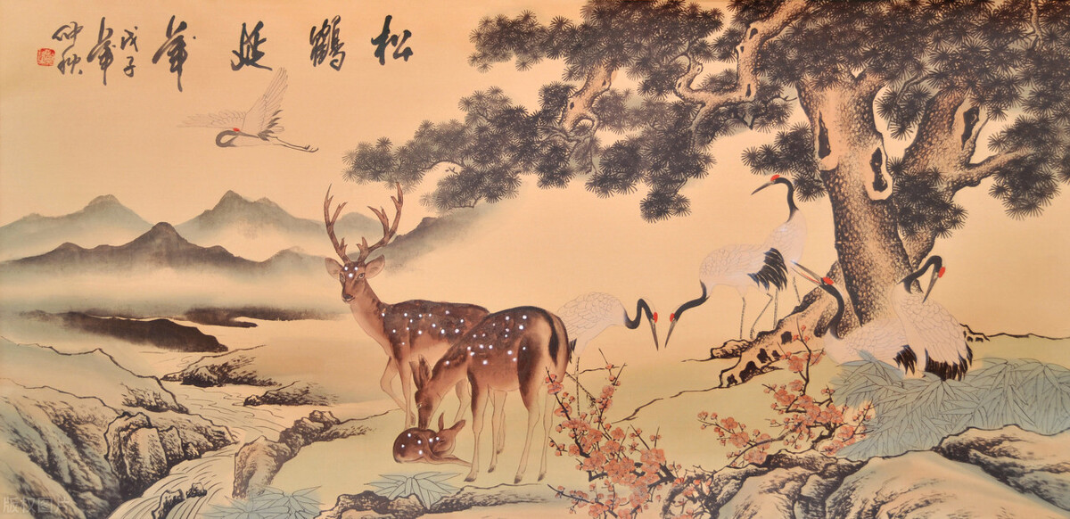 要想来年富，家中摆四物；这四物寓意吉祥，过年都摆上可博好彩头