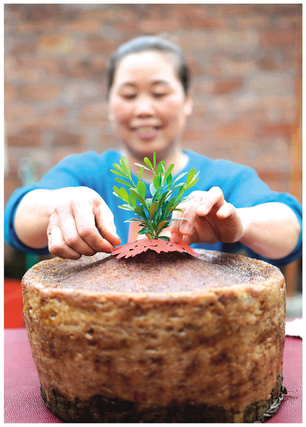 松糕是哪里的美食,制作酒席的松糕