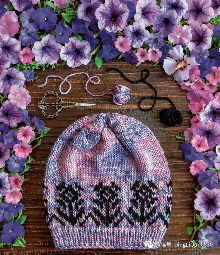 针织帽子设计手稿,针织帽款式设计图