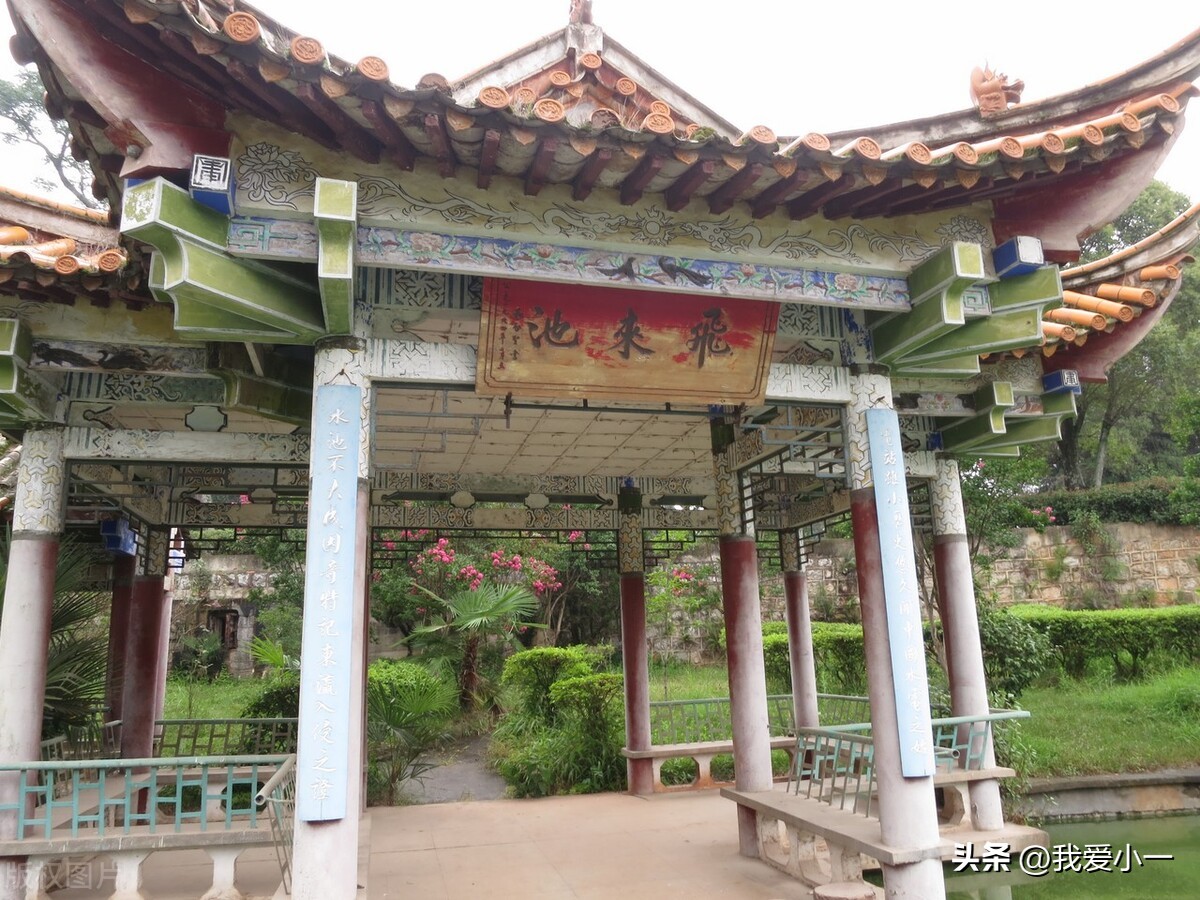 云南昆明古建筑群图,云南省昆明市官渡古镇古建筑