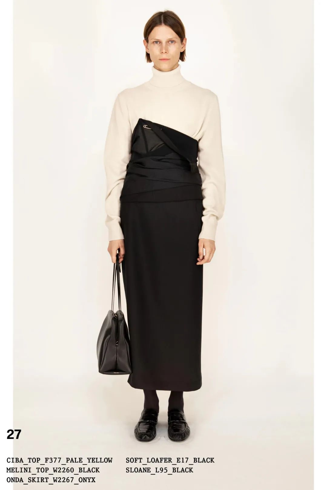 therow极简风t裙,therow长袖针织搭配