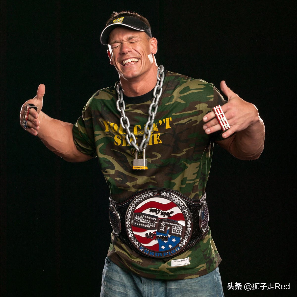 wwe全美冠军johncena,wwe约翰塞纳头牌人物