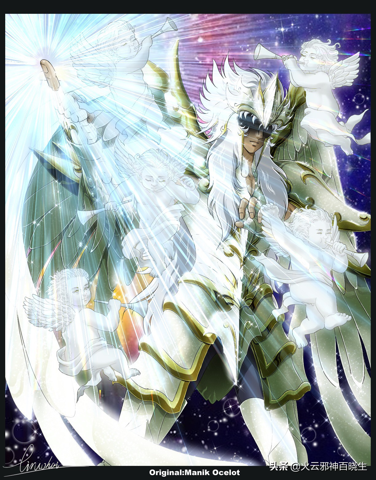 黄金圣斗士的同人画师,圣斗士同人绘画