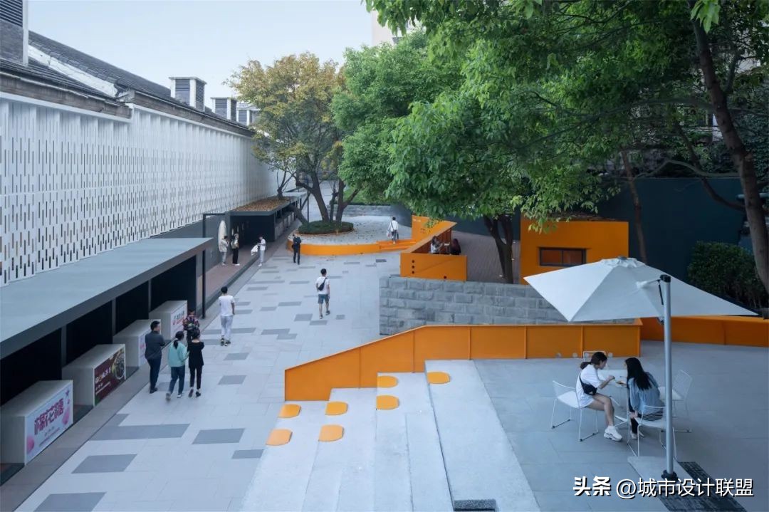 城市微更新街区改造,街区改造对比效果图