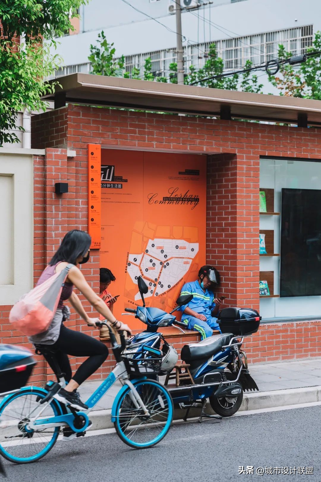 城市微更新街区改造,街区改造对比效果图