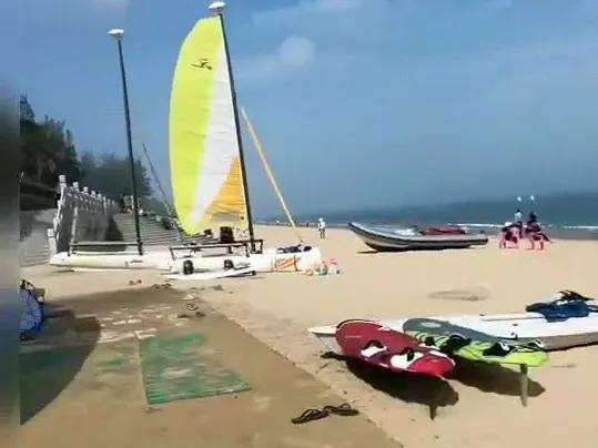 海口西秀海滩黄金海岸,海口西秀海滩公园