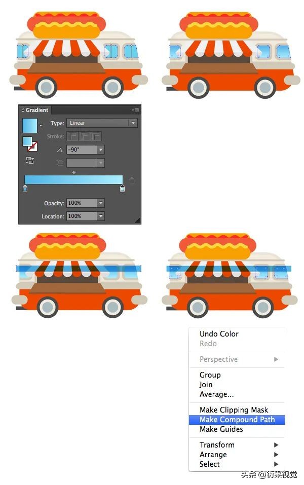 AI软件怎么做插画,ai软件怎么画3d车