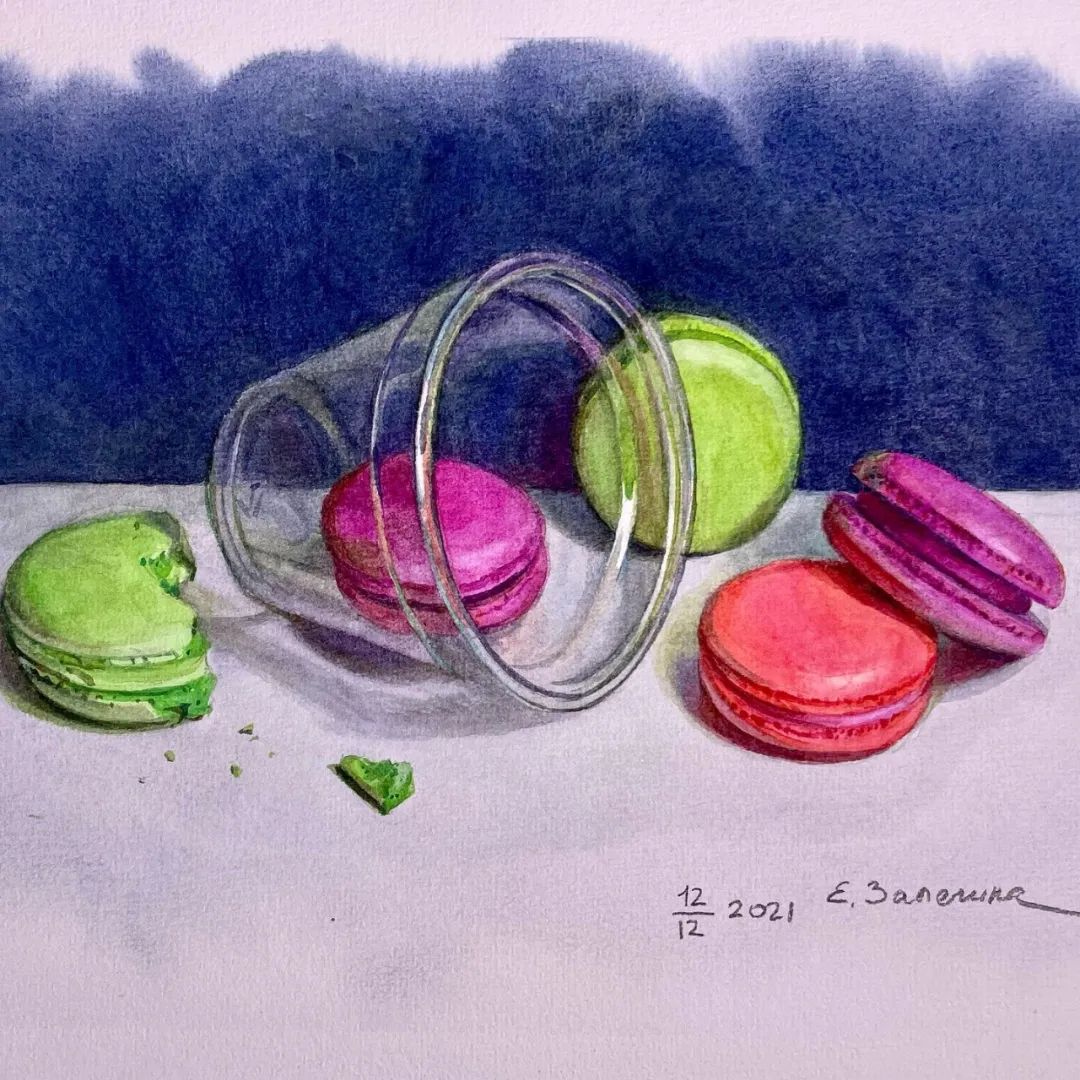 水彩画面脏？颜色单薄？不会调色，简单教程让你从小白变成大神