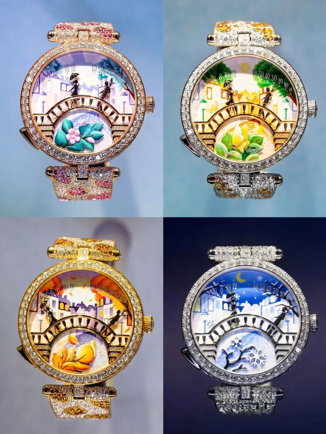 梵克雅宝ballerineenchante芭蕾舞腕表,梵克雅宝珠宝腕表图片